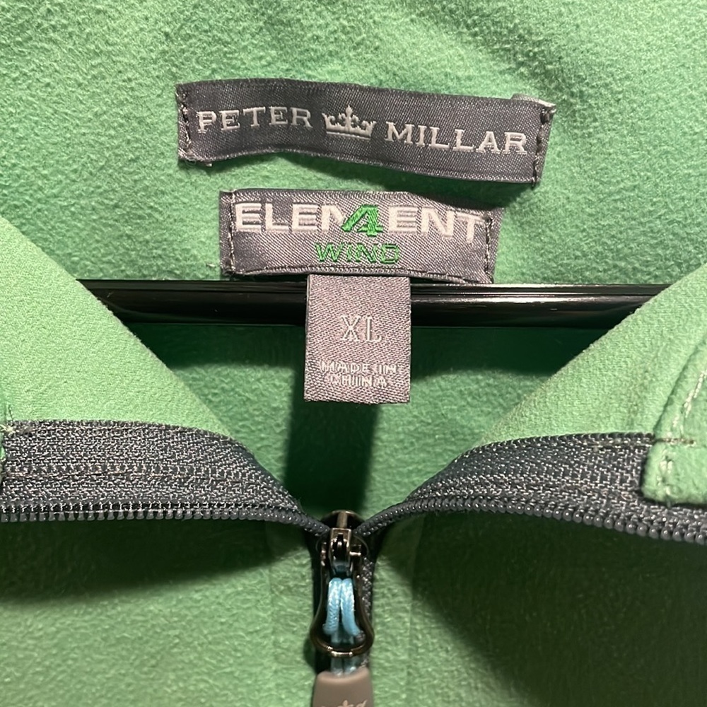 Peter Millar Element 4 Wind 1/4 Zip
Men's XL Pullover Aqua Blue
Timiquana Golf - Picture 4 of 7